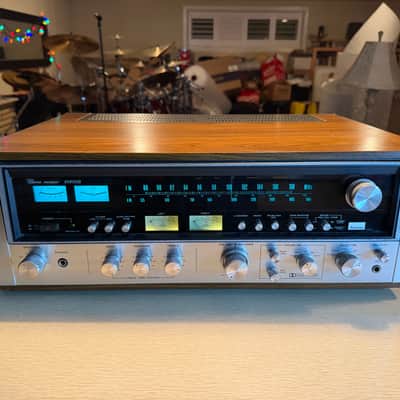 Vintage 1970's Sansui 8080DB Stereo Receiver Full Fresh Service New Bulbs Beauty image 2