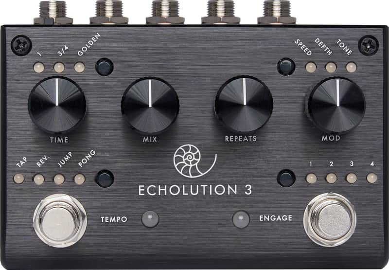 Pigtronix Echolution 3 Stereo Multi-Tap Delay Micro Effect Pedal - E3 image 1