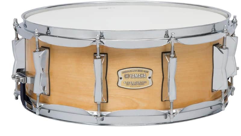 Yamaha Stage Custom Birch 14" x 5.5 Snare Drum  Natural Wood Gloss (SBS1455-NW) IN-STOCK! image 1