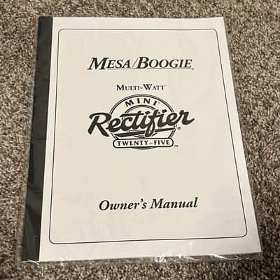 Mesa Boogie Mini Rectifier Twenty-Five 2-Channel 25-Watt Guitar Amp Head image 11
