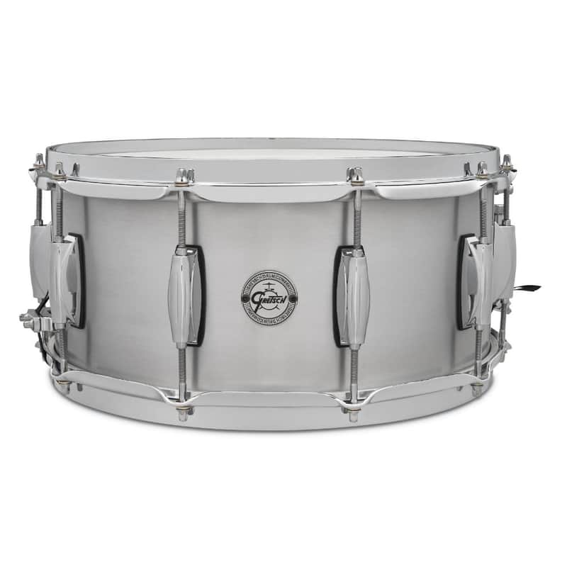 Gretsch S1-6514-GP Full Range Series Grand Prix Aluminum 6.5x14" Snare Drum image 1