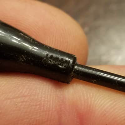 Japan vintage rare pickup coil PICK-UP 874 Ohm 1/8" aux plug 1960s - black wrinkled image 5