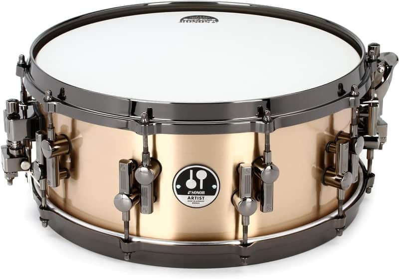 Sonor 14x6" Artist Series Cast Bronze Snare Drum (AS-1406-BRB-SDBD) image 1