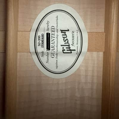 Gibson Gibson SJ-200 Standard 2017 Natural 2017 image 3