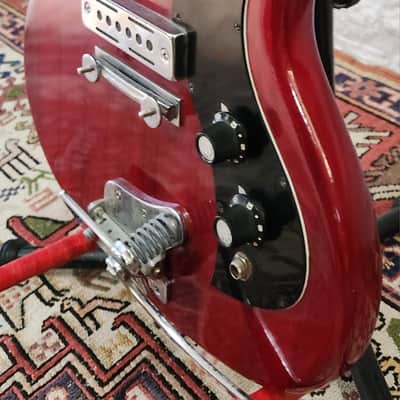 PROJECT! Kay K-2T SG Yako Build Cherry Red 1970s Taiwan image 5