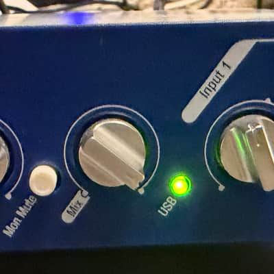 Digidesign MBox 2 Mini USB Audio Interface 2000s - Blue image 2
