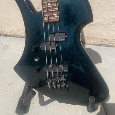 B.C. Rich Mockingbird Neck Through US made Bass Rare Scalloped 1987-1989 MIA image 4