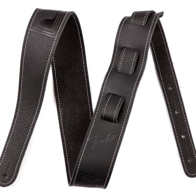 FENDER - Monogrammed Leather Strap  Black  2 - 0990681006 image 1