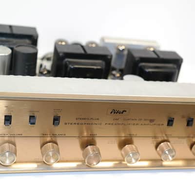 Rare Pilot 246 "Curtain Of Sound" Stereo Integrated Amplifier - Fully Restored, Plug And Play Ready, image 5