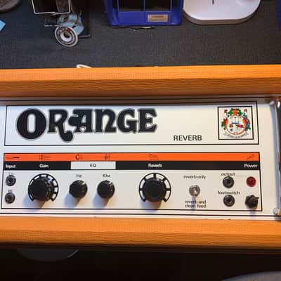 RARE!!!! 1976 Orange Reverb unit image 2