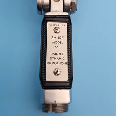 ☆Vintage 1960s Shure 55S *Serviced* w/ Adapter Cable - Sounds Great image 10