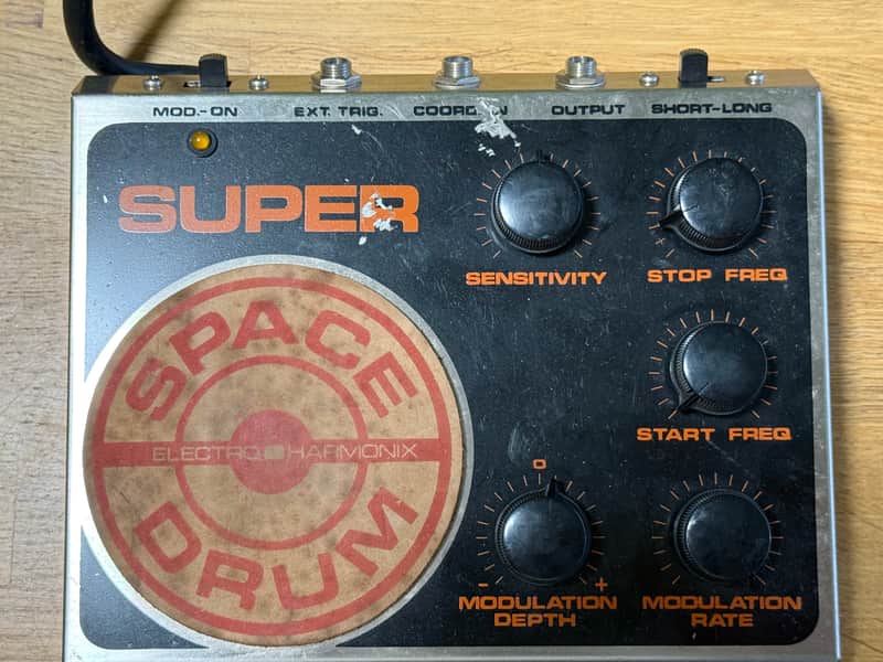 Electro-Harmonix Super Space Drum 1970 - silver image 1