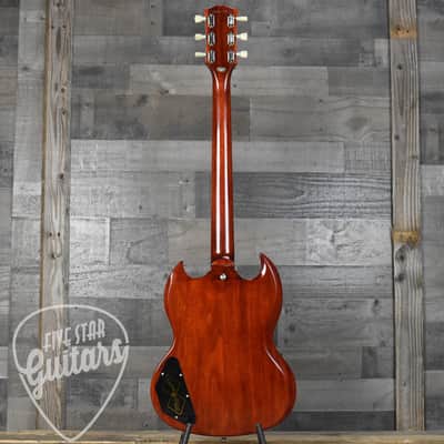 Epiphone 1964 SG Standard Maestro Vibrola Reissue - Cherry Red with Hardshell Case image 6