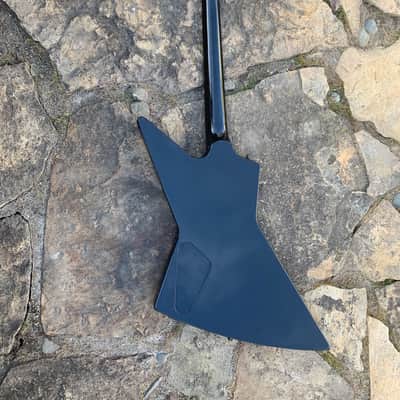 ESP MX250 Explorer 1993 Black NOS condition bell truss rod Metallica Hetfield model image 12