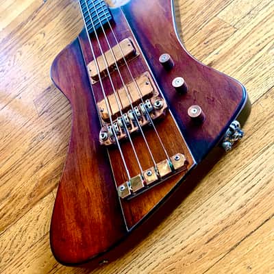 Warmoth custom Thunderbird medium scale FingerBird 2022 Nitrocellulose image 4