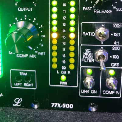 Lindell Audio 77X-500 Stereo FET Compressor / Limiter 500 Series Module image 3