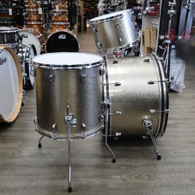 Ludwig Neusonic Pro Beat 3-Piece Shell Pack 13/16/24 (Titanium Super Sparkle) image 5