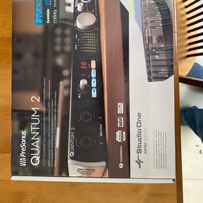 PreSonus Quantum 2 Thunderbolt Audio Interface 2010s - Black image 3
