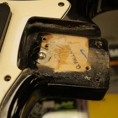 1984-88 Fender American Stratocaster Black EMG Pickups w/ Hard Case image 9