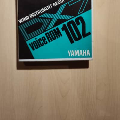 Yamaha Voice ROM 102 Memory Cartridge for DX7 Synthesizer rare vintage sounds