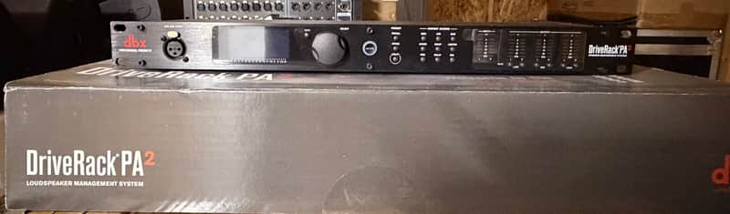 dbx DriveRack PA2 Complete Loudspeaker Management System 2010s - Black image 1