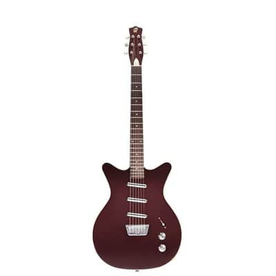 Danelectro '59 Triple Divine Electric Guitar - Dark Burgundy, New, Authorized Dealer image 2