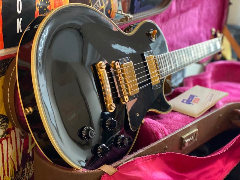Gibson Pre-Historic Les Paul Custom ‘57 reissue 1992 Black Beauty w/ OHSC & Ebony Board image 1