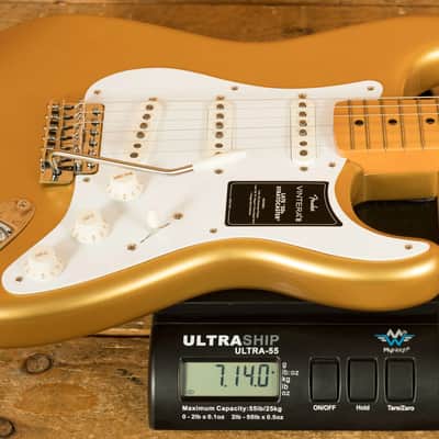 Fender Vintera III Late '50s Stratocaster - Maple - Aztec Gold image 8