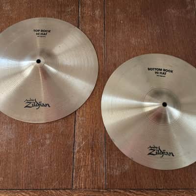Zildjian 14" A Series Rock Hi-Hat Cymbal 1995 - Traditional image 1