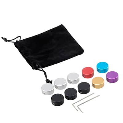 10PCS Standard Footswitch Topper Guitar Pedal Button Cap image 5