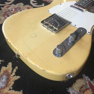 Fender Telecaster with Rosewood Fretboard 1970 - 1975 - Olympic White image 2