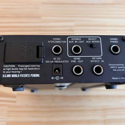 Nobels Stereo Pak 90's Guitar Headphone Amp Sound Machine Made in Korea MINT! Excellent Condition image 8