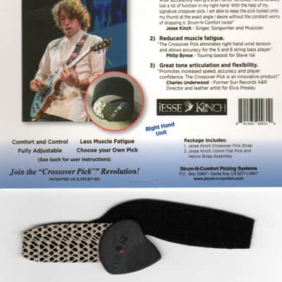 Thumb Pick - Jesse Kinch Signature Crossover - Black image 1