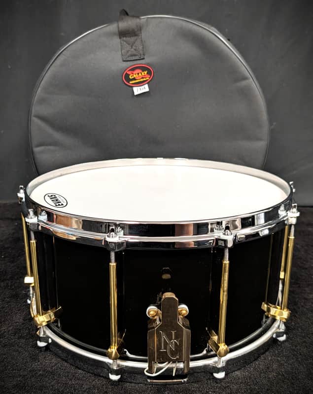 Noble & Cooley Piano Black Snare image 1