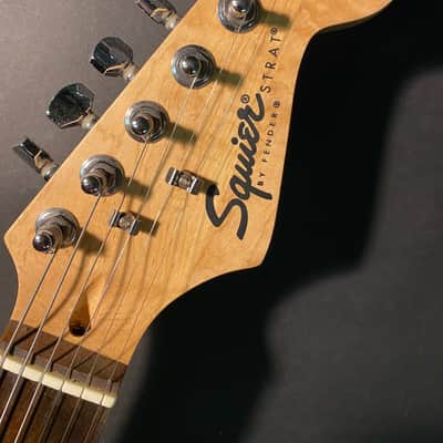 Squier Special Edition Stratocaster by Fender STRAT Dakota Red AA Flame Maple Neck RW fretboard image 3