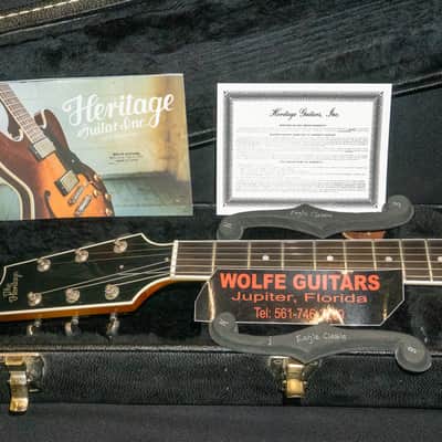 Heritage Custom Eagle Classic 2001 - Almond Sunburst image 7