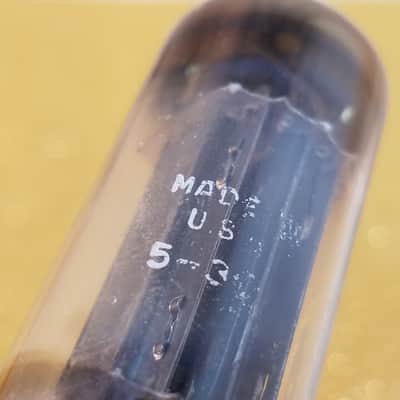 RCA Matched Pair (2) 6CG7 tNOS AT1000 TESTED Vacuum Tubes T1 blackplate dual triode 1954-1959 image 20