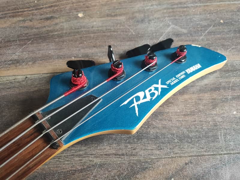 1992 Yamaha Japan RBX-550RS Special Edition Electric Bass (Blue
