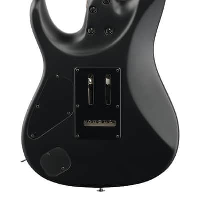 Ibanez Prestige AZ2402 Electric Guitar with Case Black Flat image 6