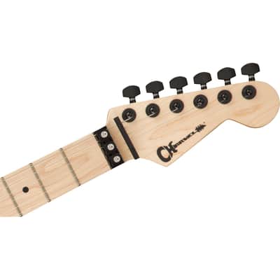 Charvel Jim Root Signature Pro-Mod San Dimas Style 1 HH FR M Electric Guitar - Satin Black image 4