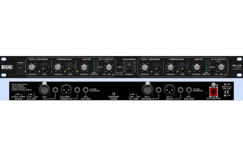 Rane DC24 Compressor/Limiter/Gate/Expander with Side Chain image 1