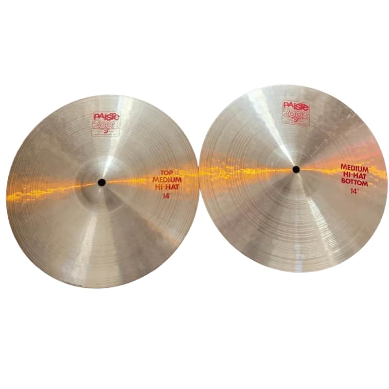 Paiste 14“ 2002 series Medium Hi-Hat image 1