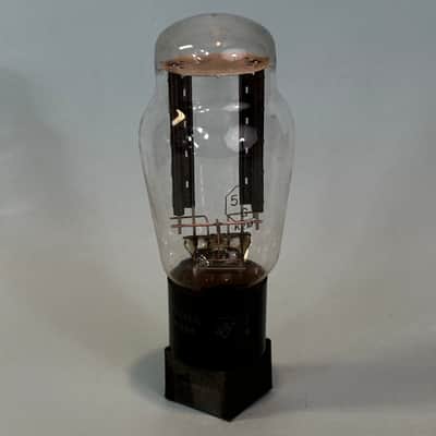 1953 Sylvania 5U4G Vintage 1950s Black Plate USA Rectifier Tube! T524 image 2
