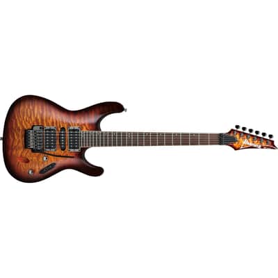 Ibanez S670QMDEB S Standard Guitar - Dragon Eye Burst image 2