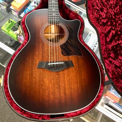 Taylor 324ce Baritone-8 LTD Grand Auditorium, Tropical Mahogany Top, Back & Sides with Hardshell Case image 2