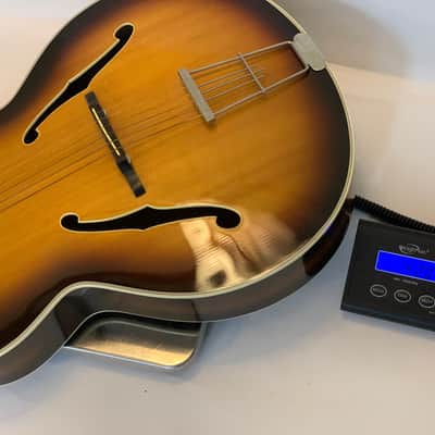 1967 Hofner President Florentine Model 66 Acoustic Archtop 5115-05 Brunette Sunburst image 20