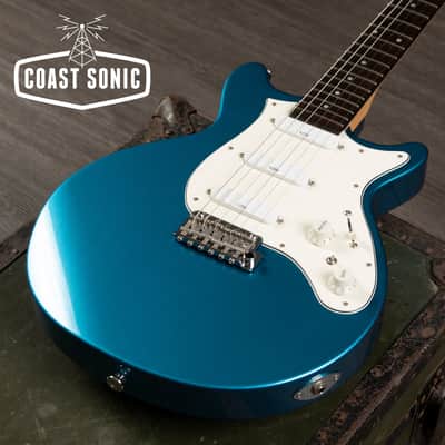 Kz Guitar Works KGW Bolt-On 22 "Lake Placid Blue" image 6