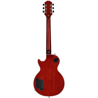 Epiphone Exclusive Les Paul Custom AAA Quilt Top Electric Guitar (with Gig Bag), Heritage Cherry Sunburst image 6