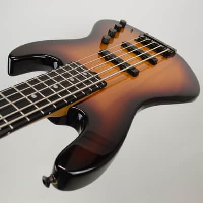 Sadowsky 5 String Bass 5-21 Jazz Bass 1993 Tobacco Sunburst image 7