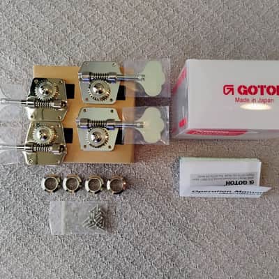 Gotoh Res-o-lite GB640 Bass Tuners 2026 Nickel image 1
